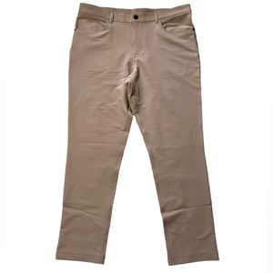 Panama Jack Men's Brown Live In Comfort Commuter Pants Sz.‎ 38